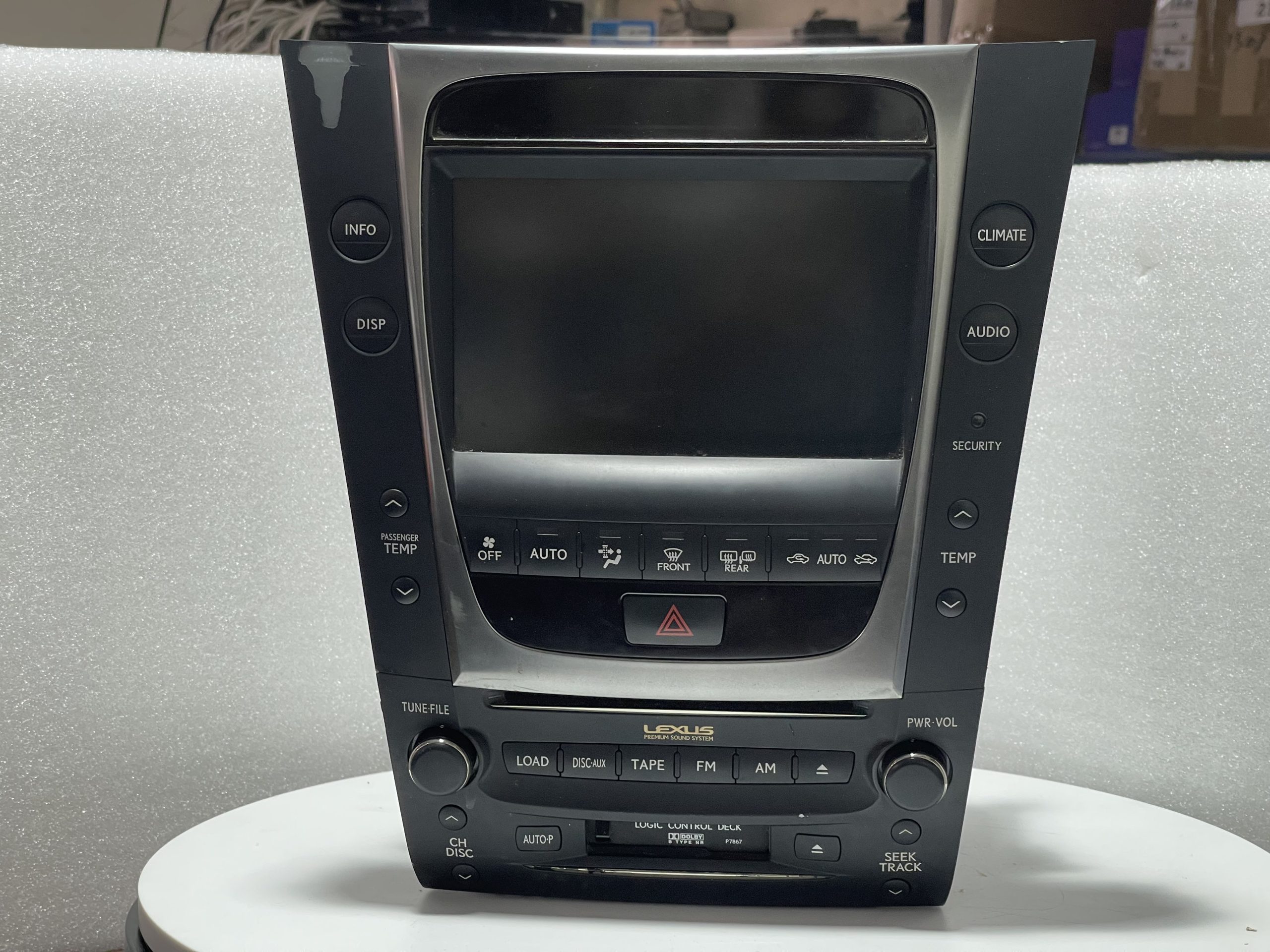 Lexus IS 250 Original Screen & Tape 2008-2009