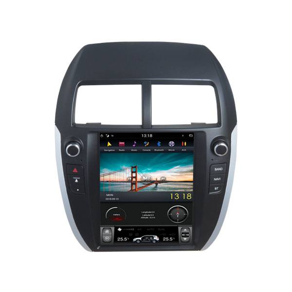 Mitsubishi ASX 2008 – 18 Android Monitor Tesla Style